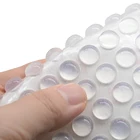 Самоклеящиеся ограничители для дверей, резиновые ограничители для шкафов, силиконовые подкладки для мебели, подушки, защитные подкладки