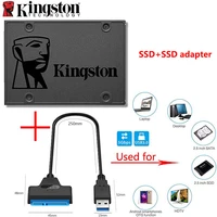 kingston a400 ssd 120 gb 240 gb 480gb 960gb sata 3 2 5 hdd hard drive sdd for notebook with adapter sata usb or hdd enclosure