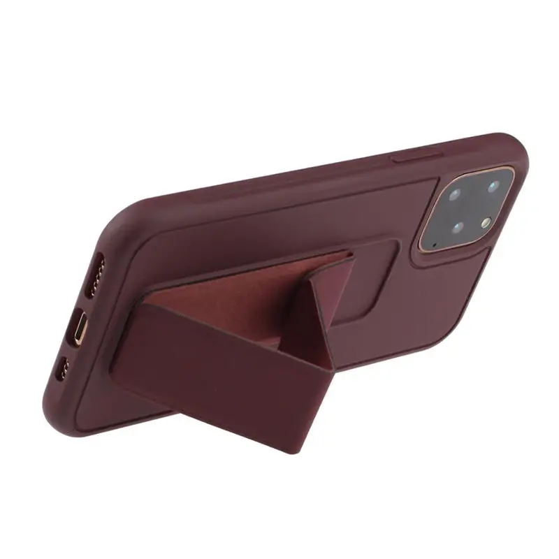 

Wrist Strap Phone Case For iPhone 11 12 Pro Max XR XS Max X 6S 7 8 Plus 11Pro 12Pro Wristband Stand Holder Matte Soft Back Cover