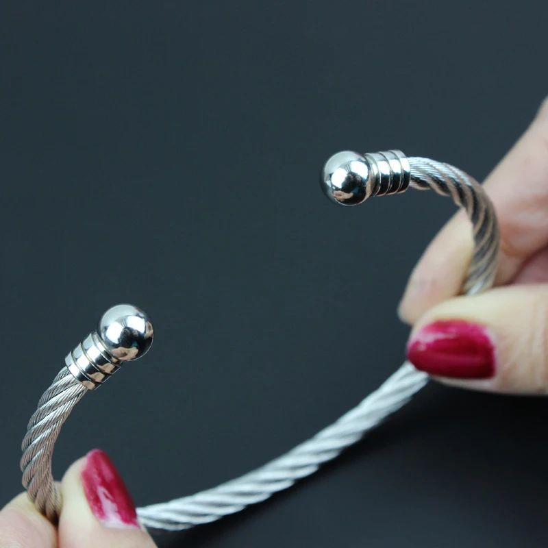 Браслет из нержавеющей стали Мужской европейский и американский браслет