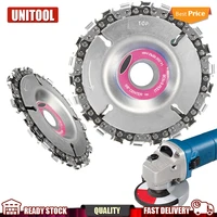 4 5 inch 22 14 tooth diameter grinder disc fine chain saw angle carving culpting wood plastics for 100 125 angle grinder