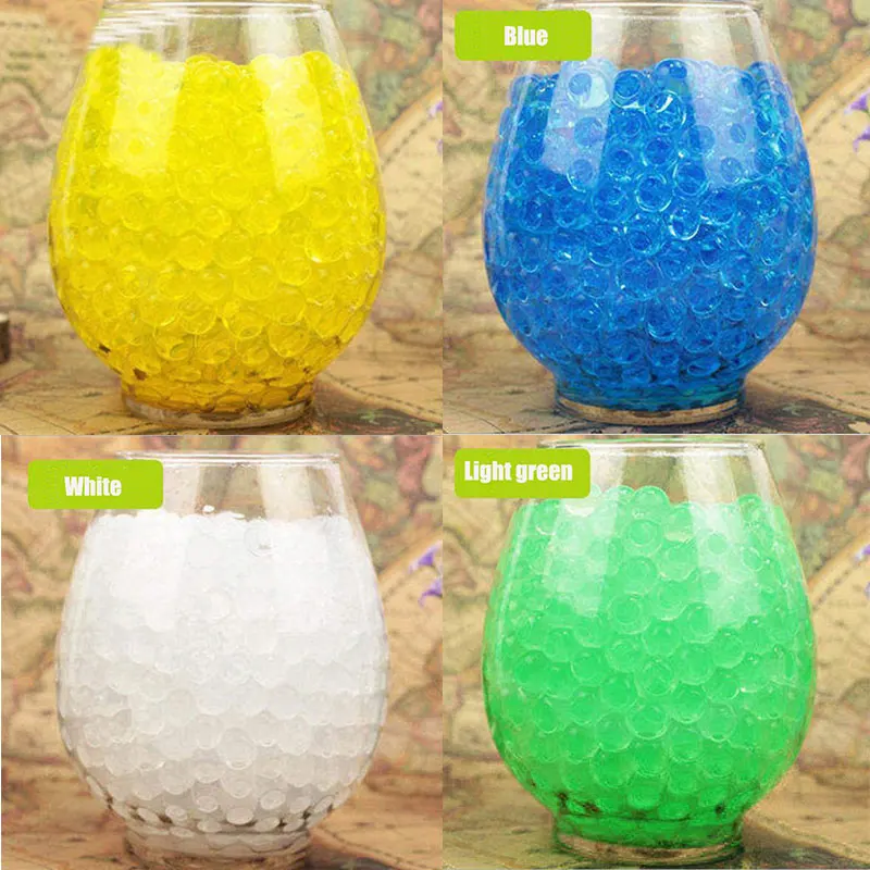 100 шт./лот кристаллическая почва грязи милые Расти вверх водные бисеры гидрогель