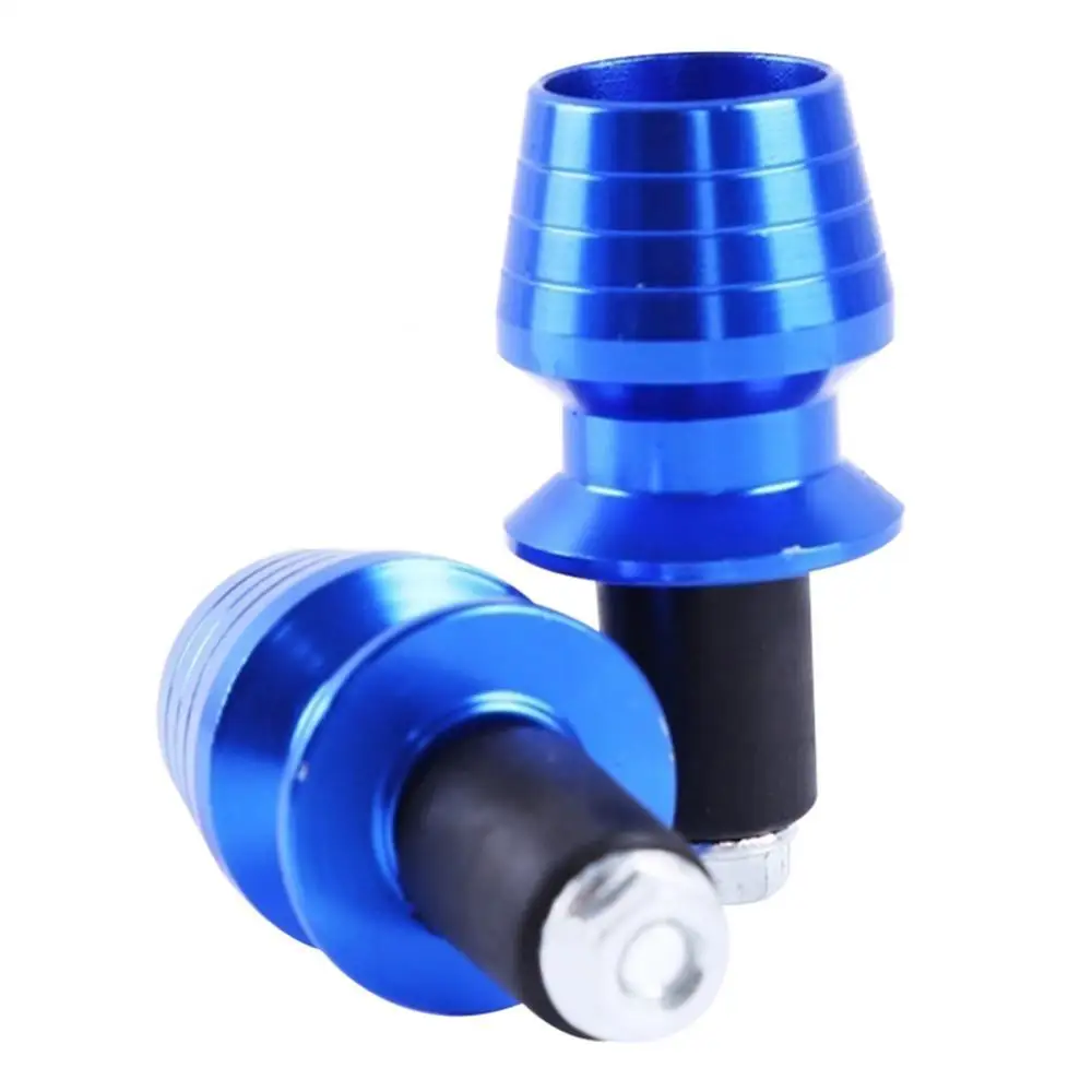 

2Pcs Aluminum Alloy Universal Motorcycle Handle Bar End Handlebar ends Sliders Cap Plug Slider Counterweight cover