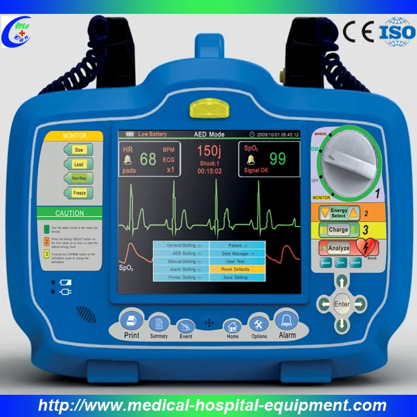 

MCS-HD-8000D Emergency medical Monitor EMS Biphasic Defibrillator