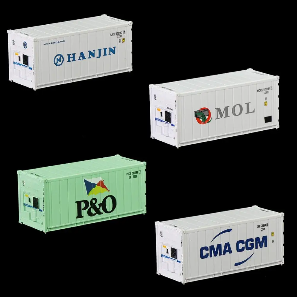 10 шт., Холодильные Контейнеры, 20 футов, 1:160