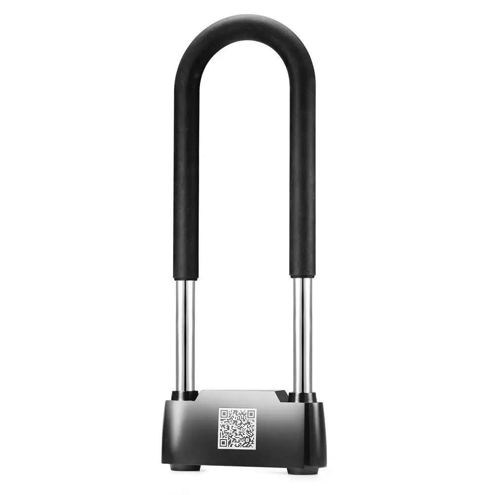 Bluetooth Smart U-lock Anti-theft Glass Door Fingerprint APP Lock For Motorcycle Electric Car Bicycle Office | Автомобили и