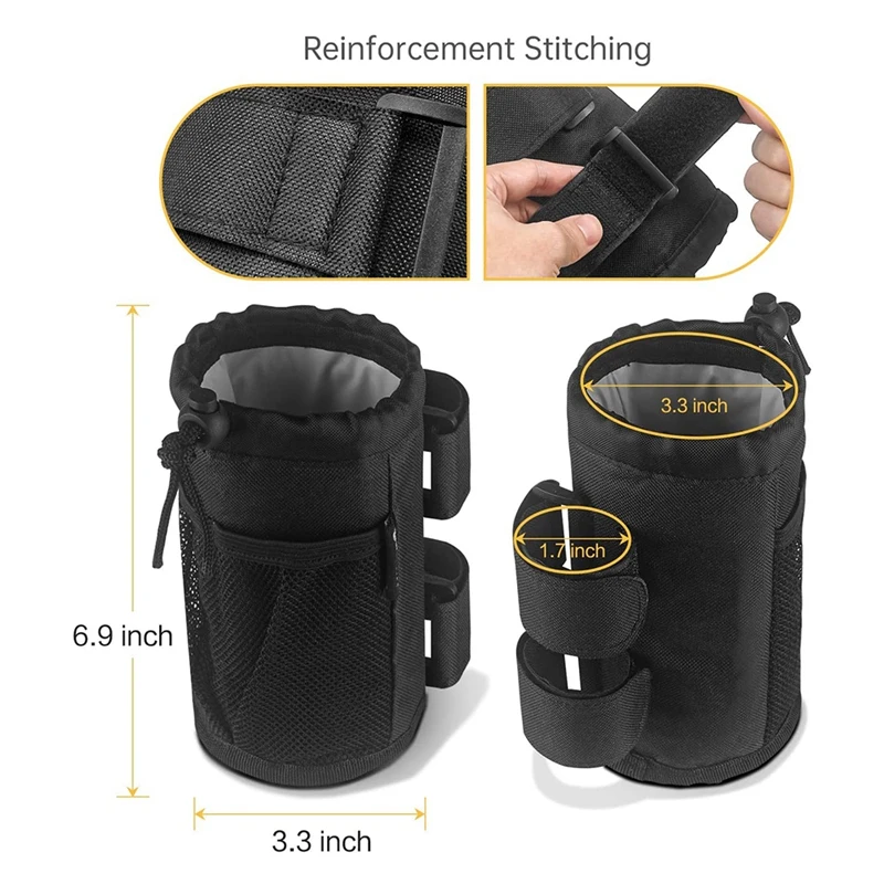 2 шт./упаковка подстаканники для коляски тележки и инвалидной универсальные