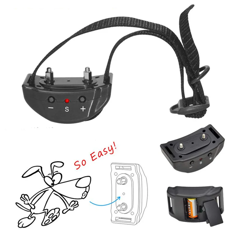 Dog Training Collar Adjustable The Sensitivity Electronic Prevents Barking Intelligent Anti-call Not Disturbing | Дом и сад