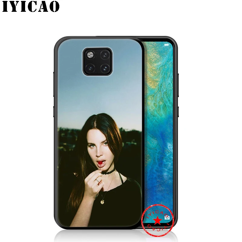 Мягкий чехол IYICAO Lana Del Rey для huawei mate 30 20 10 lite Pro Y6 Y7 Y9 Prime 2018 &amp Nova 3i 3 2 4 2i 5i |