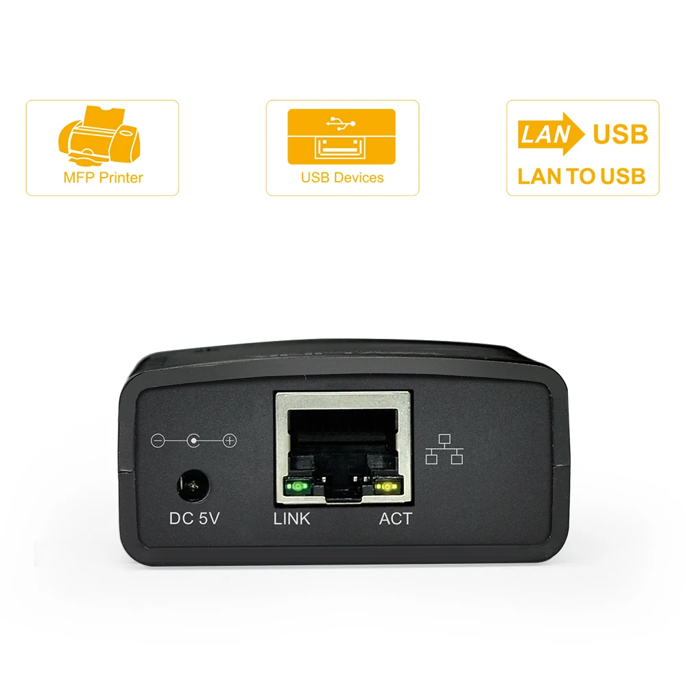 USB 2 0 LRP Сервер печати Дайте LAN Ethernet сетевой принтеры Мощность адаптер usb хаб 100 Мбит