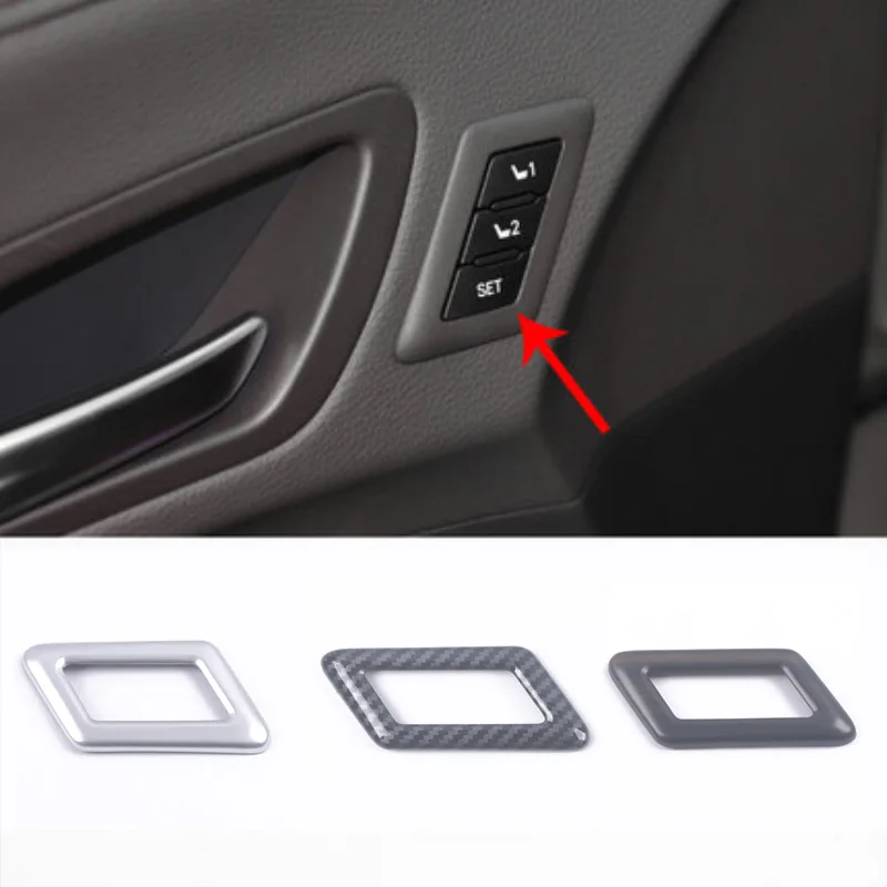 For Toyota Sienna XL40 2021 2022 Car Seat Adjustment Memory Button Switch Frame Cover Decoration Trim Interior Accessories
