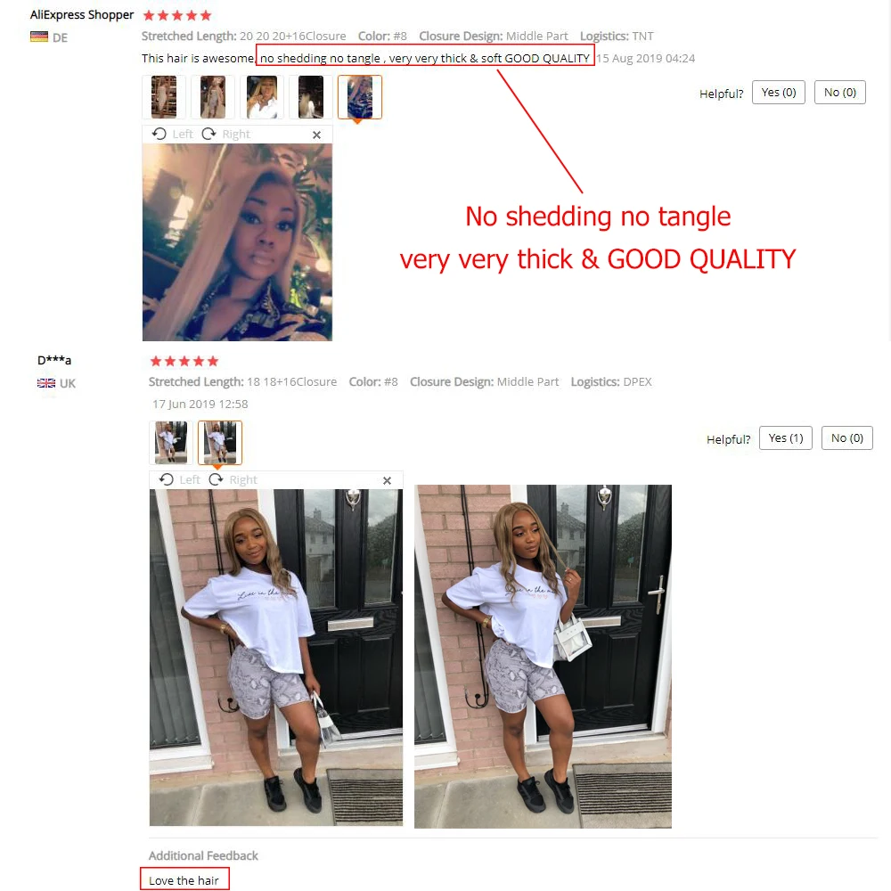 Mogul Hair 1 Bundle Color 8 Ash Blonde Color 27 Honey Blonde Indian Straight Hair Weave Bundles Ombre Remy Human Hair Extension