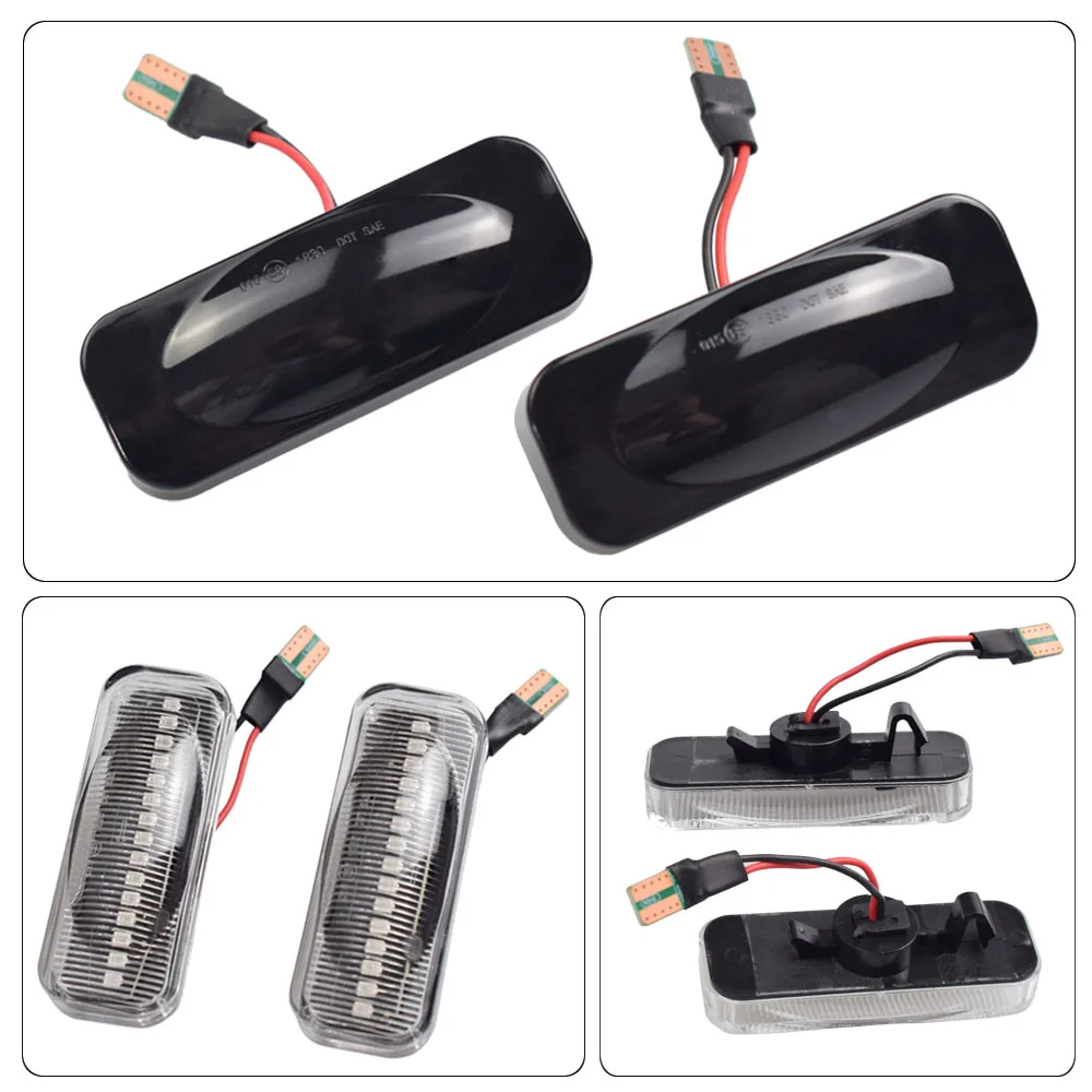 

LED Dynamic Car Blinker Side Marker Turn Signal Light Lamp Accessories For Opel For Omega B Stufenheck Caravan 1994-2003
