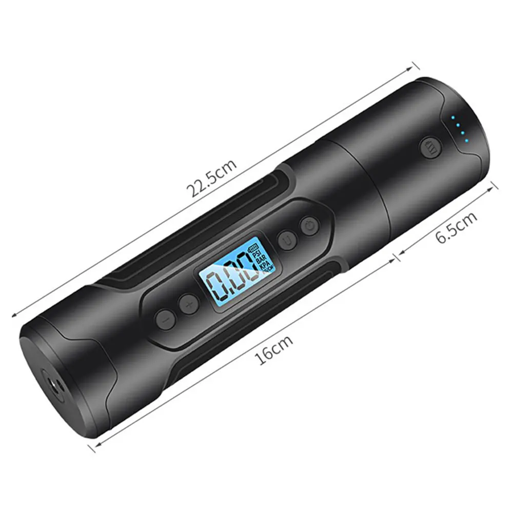 

Protable Car air pump wireless digital display LCD air pump Tire pressure detector multi-purpose inflator 150PSI 12V