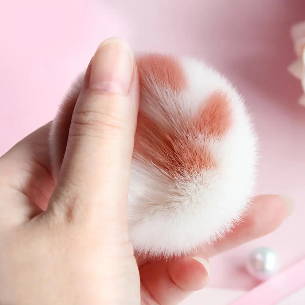 Яркая Гламурная Милая Кисть для макияжа лица Кошачий коготь кисти теней основы