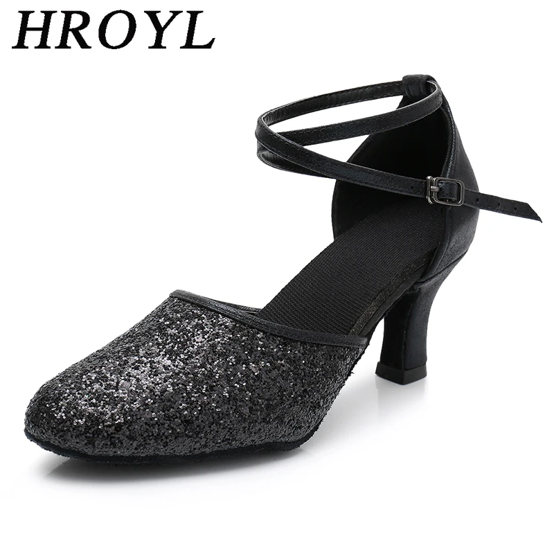 

New Arrival Latin Ballroom Latin Dance Shoes Girl's Ladies Women Tango Indoor Dancing Shoes Heeled 5CM /7CM Size 34-41 Colors