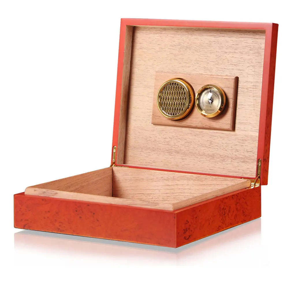 Cedar Wood Cigar Humidor Storage Case Box with Hygrometer and Humidifier AUG889 image 5