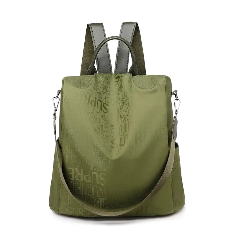 Многофункциональные модные женские сумки через плечо из ткани Оксфорд рюкзак с