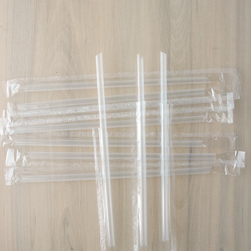 

Одноразовые пластиковые трубочки 190 мм