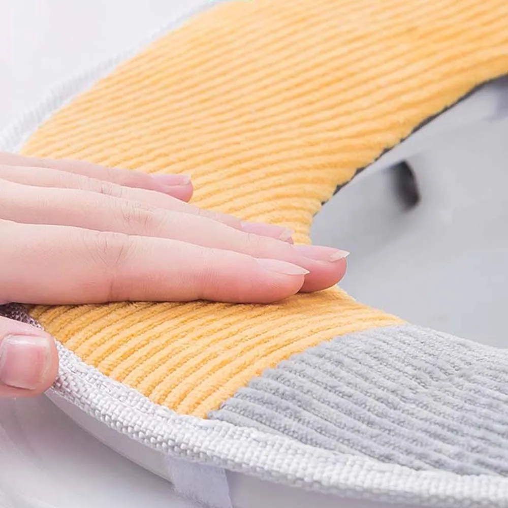 Universal Soft Heated Washable Toilet Seat Mat Set for Home Decor Closestool Case Warmer Lid Cover Accessories | Дом и сад