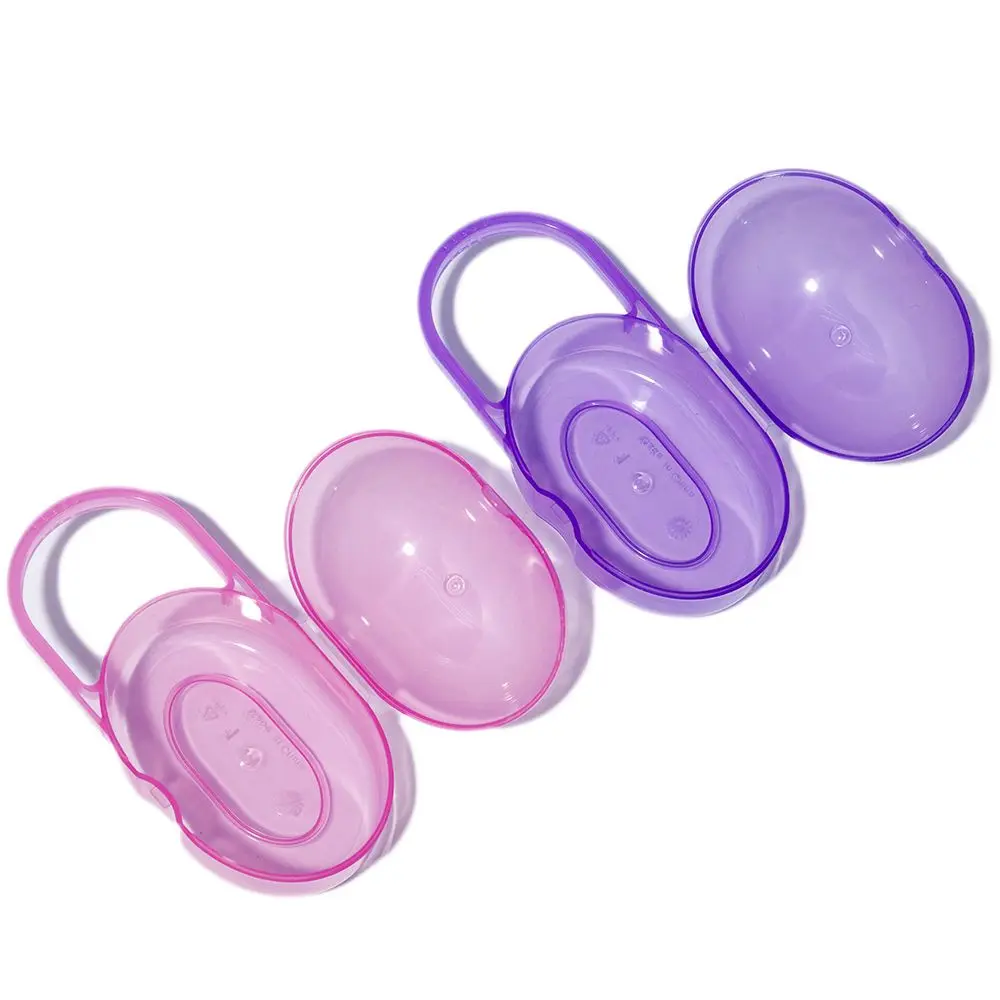 Портативный контейнер для хранения детской соски пустышки младенцев держатель