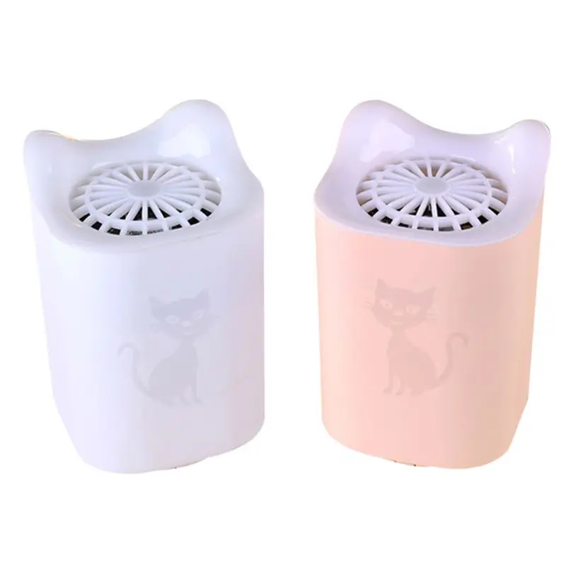 

3L Mini Essential Oil Diffuser Portable Double Nozzle Air Humidifier USB Rechargeable Ultrasonic Aroma Mist Maker with LED D0AB