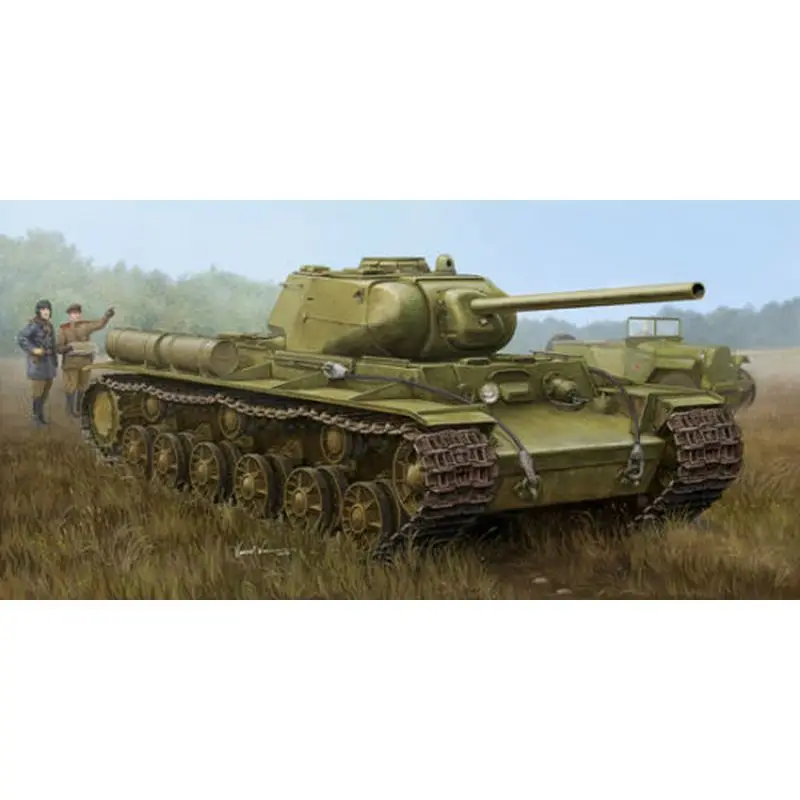Модель тяжеловесного танка Trumpeter 01567 1/35 советский KV-1S/85