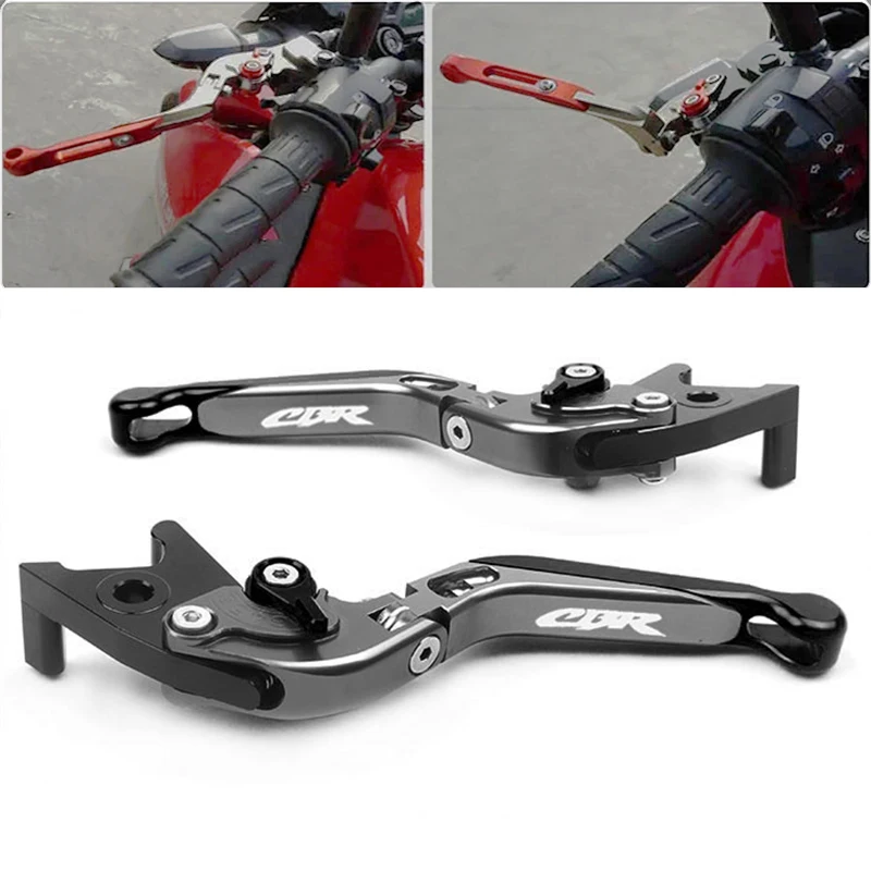 

For HONDA CBR250R CBR 250R 2011-2013 CBR300R 2014-2016 CBR500R GROM Motorcycle Adjustable Folding Extendable Brake Clutch Levers