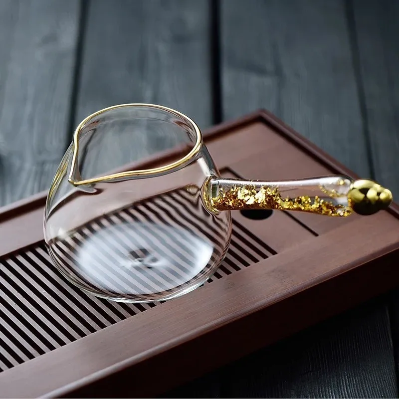 Честная чашка скрытая Золотая чай кунг-фу чайная посуда защита трудно обработать