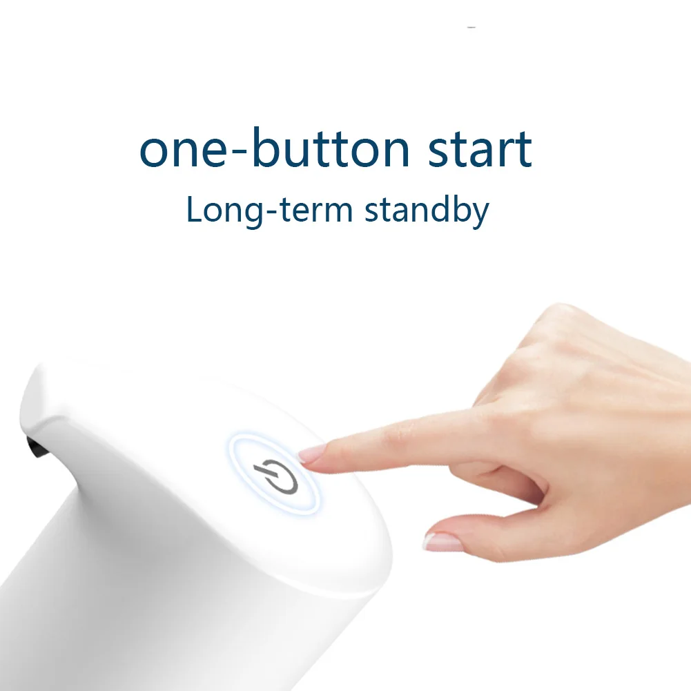350ml Soap Dispenser Touchless Automatic Infrared Induction Smart Foam USB Charging For Kitchen Bathroom Supplies | Обустройство дома