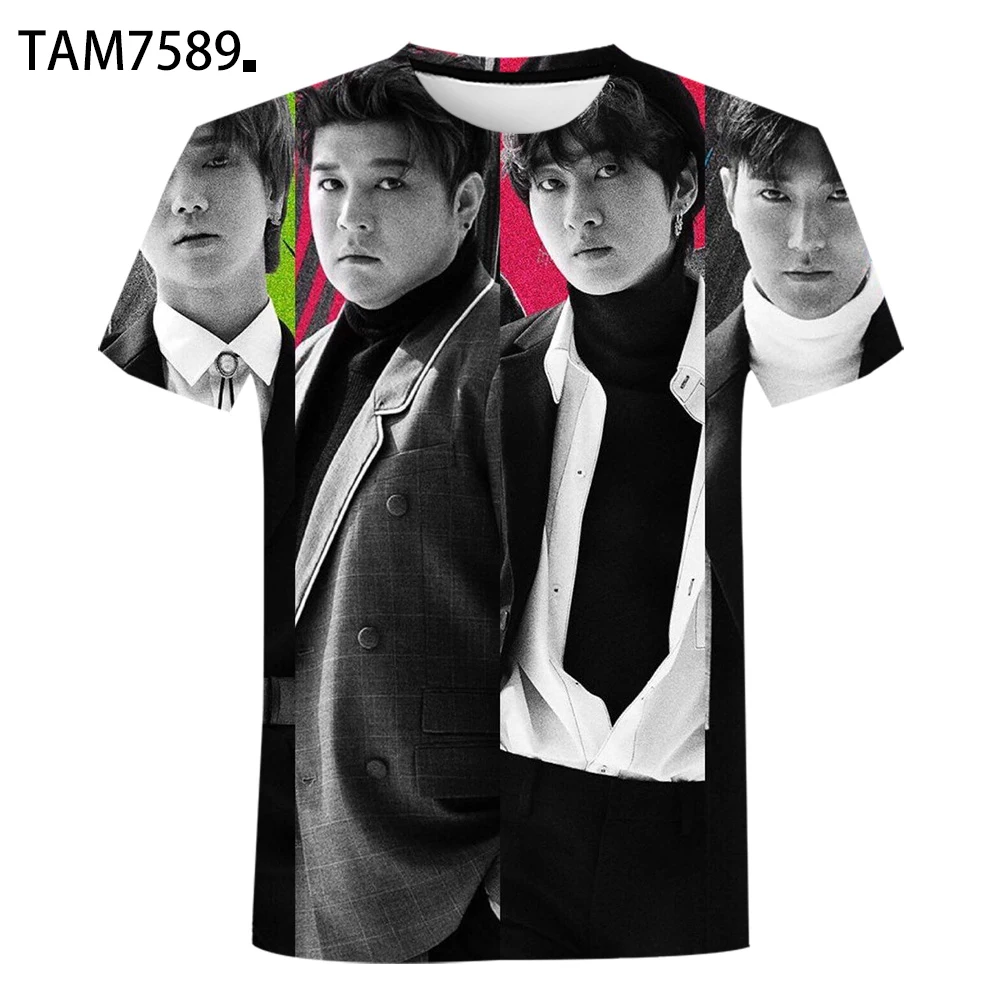 Супердетская летняя новая футболка в уличном стиле для мальчиков и девочек 3D