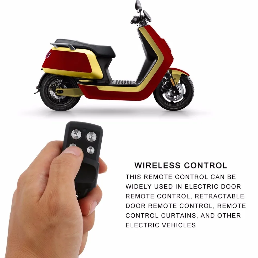 Универсальный 4 кнопочный Беспроводной автоматический пульт дистанционного