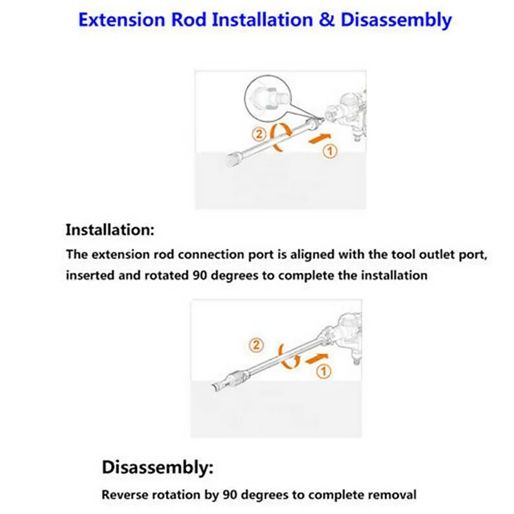 Удлинительный стержень адаптер для мытья автомобиля высокое давление