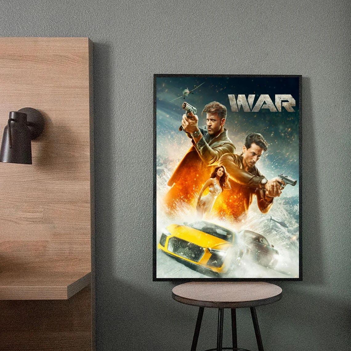 

WAR Movie Cover Poster Print Home Decoration Painting (No Frame)