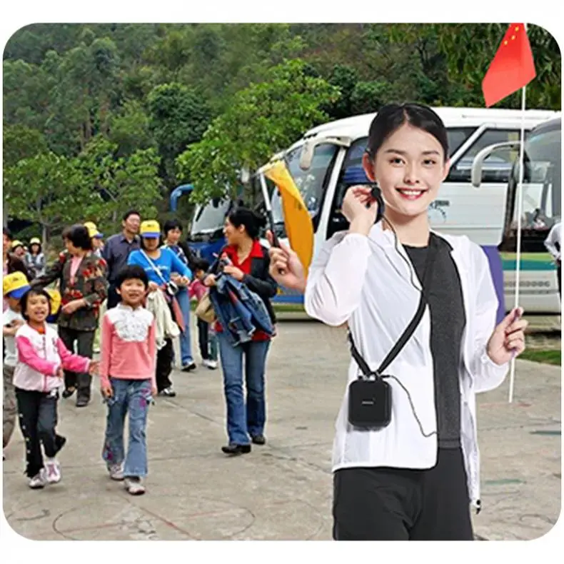 Портативный Bluetooth динамик Rolton K600 громкий усилитель голоса мегафон с беспроводным