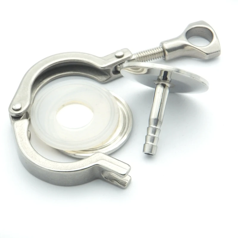 Набор Фитингов для санитарной трубы из нержавеющей стали 304 зажим шланга 12 7 мм +