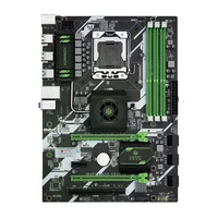 huananzhi x58 deluxe lga1366 motherboard with north bridge cooler 3 ddr3 dimms ram max up to 48g