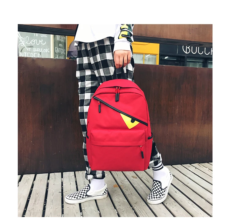 Mochila, новинка, мужской и женский рюкзак с монстром, рюкзак, Студенческая сумка, рюкзак для отдыха, дорожная сумка