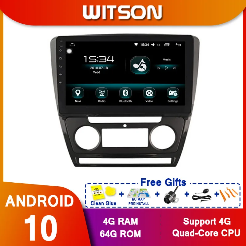 WITSON 10 2 &quotFULL HD сенсорный экран Android 0 Восьмиядерный Автомобильный GPS