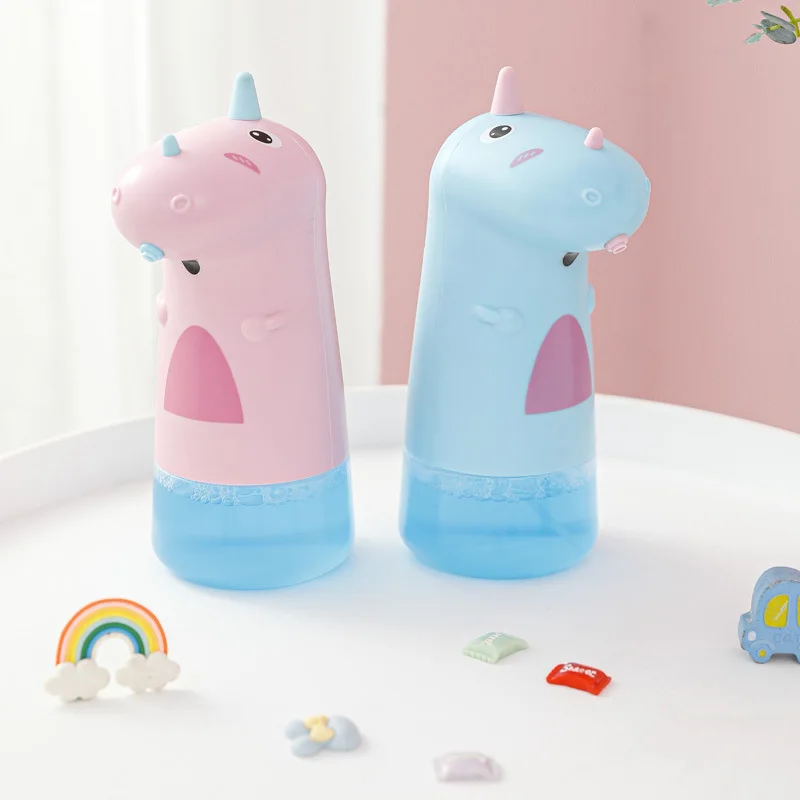 Автоматический дозатор мыла с датчиком милый Единорог мыльный барботер для рук