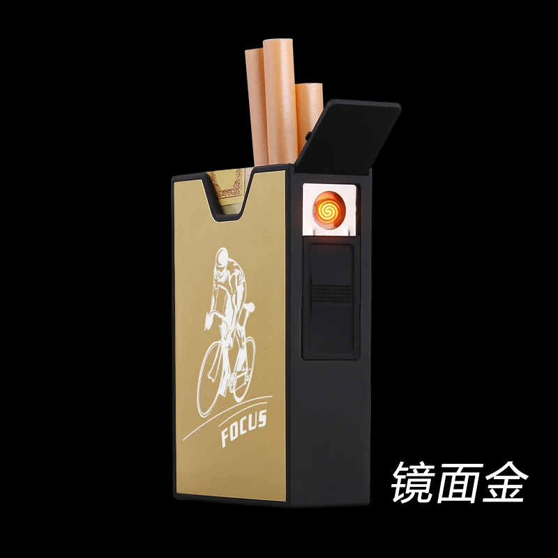 Чехол для автоматической сигареты прочный алюминиевый чехол прикуривателя