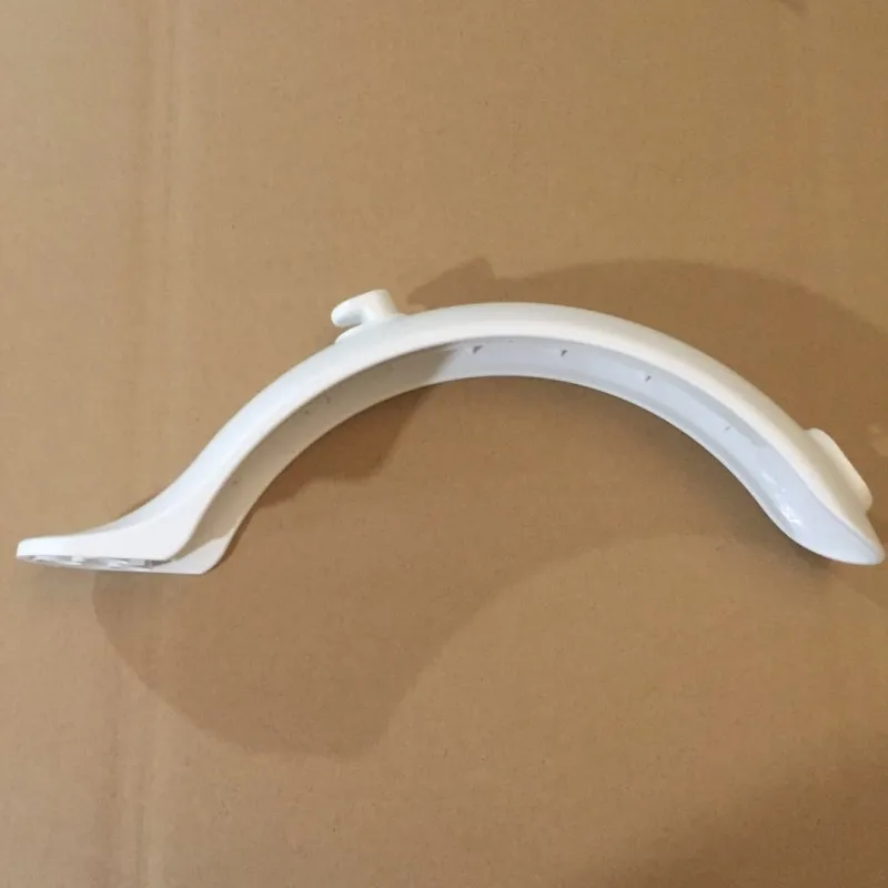 copy rear white Задний Передний брызговик шин брызговик крыло для Xiaomi Mijia M365 Электрический скейтборд скутер Ремонтный комплект для замены - Цвет: copy rear white