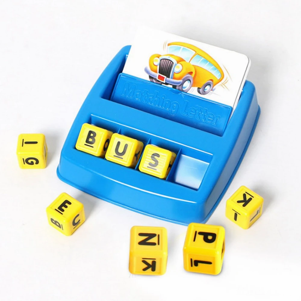 Детские алфавитные буквы ABC соответствующие игрушки для детей Обучающие слова