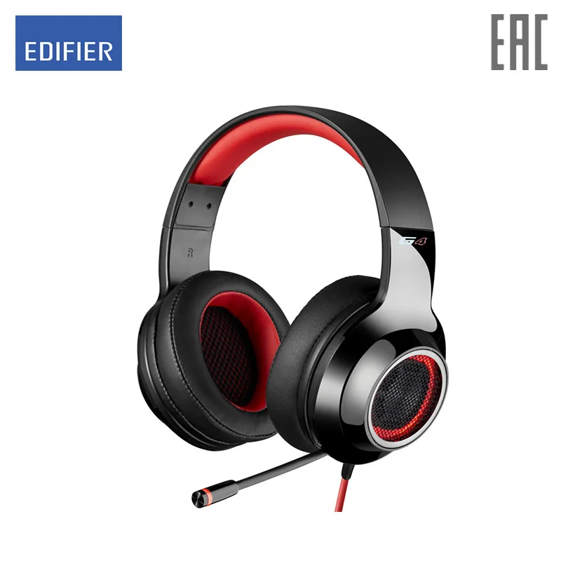 Игровая гарнитура Edifier G4 встроенный выдвижной микрофон и 7 1 Виртуальная объемная
