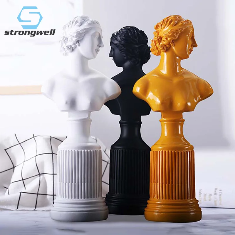 Strongwell Европейская статуя венерины богини настольная фигурка штукатурка Декор