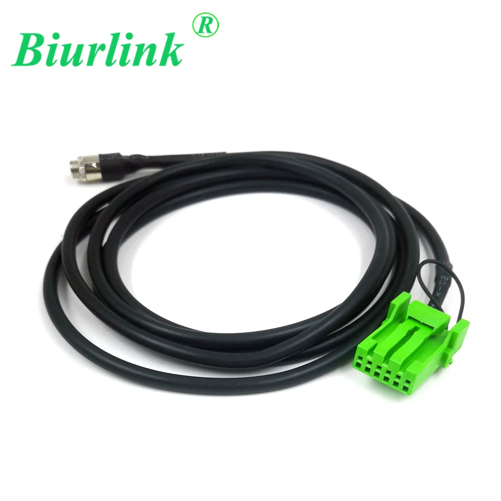 Biurlink зеленый 6 контактный автомобильный вторичный радиоприемник гнездовой 3 5 мм