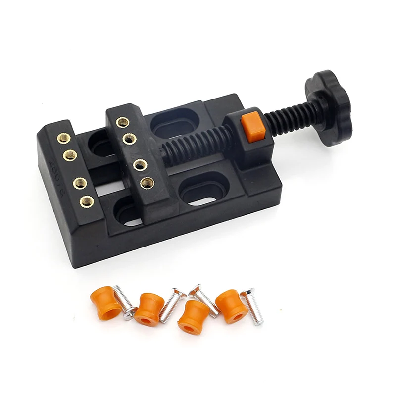 55 мм настольный тиски резьба Стенд зажим плоские плоскогубцы сверло ювелирные