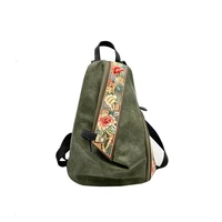 bag female 2021 new retro chinese style embroidery luxury female backpack personality original design authentic