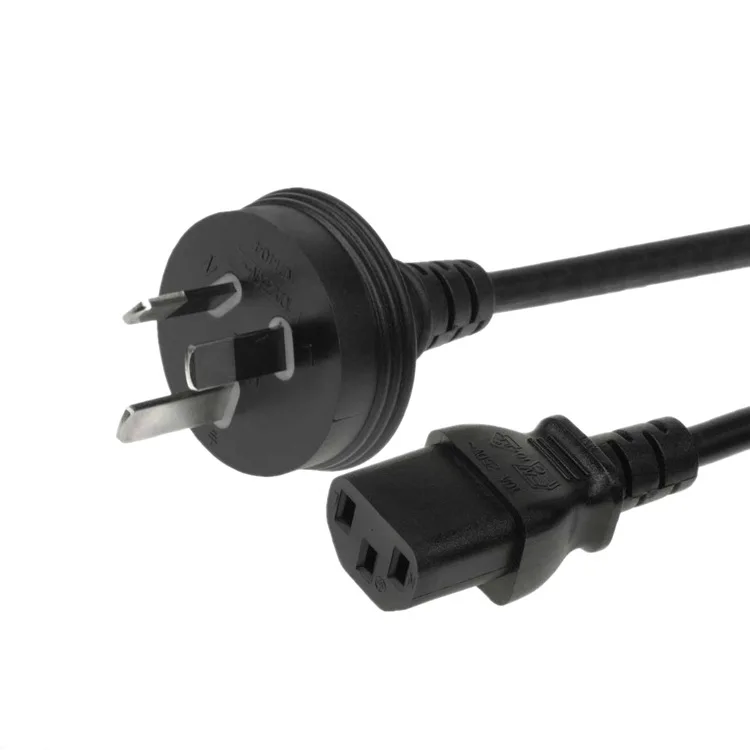 1 5 м 3*0 75 мм AU C13 Australia Male Plug к IEC320 Female Socket AC Удлинительный кабель Шнур для PDU UPS 10A