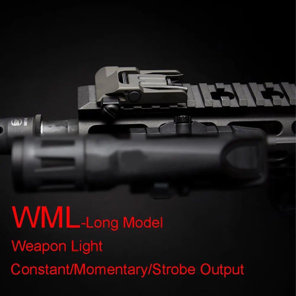 Новый WML тактическое оружие светильник винтовка вспышка Светильник Новое